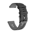 22mm For Garmin Vivoactive 4 / Venu 2 / Black Grey