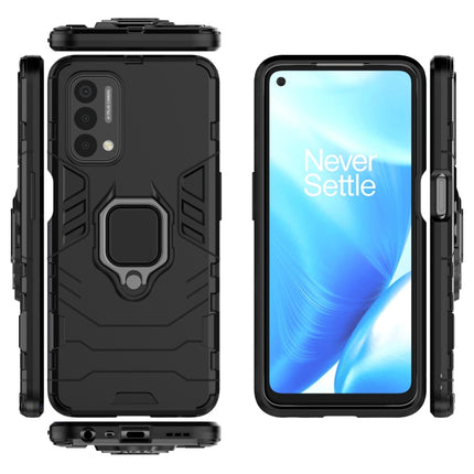 PC + TPU Shockproof Protective Case with Magnetic Ring Holder, For OnePlus Nord N200 5G
