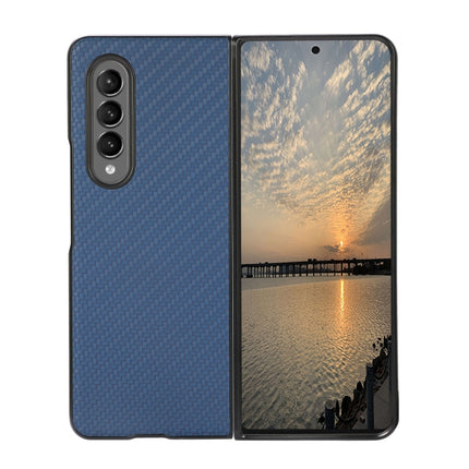 Carbon Fiber Texture Shockproof Protective Case, For Samsung Galaxy Z Fold3 5G