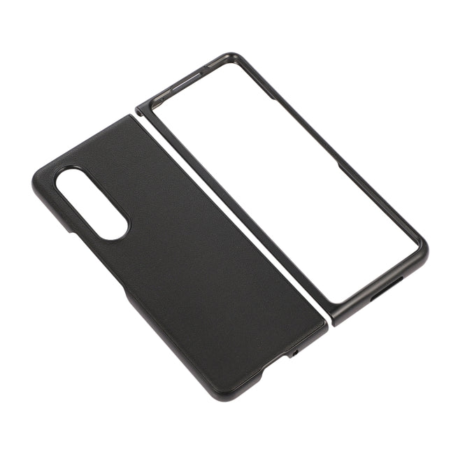 Lambskin Texture Shockproof Protective Leather Case, For Samsung Galaxy Z Fold3 5G