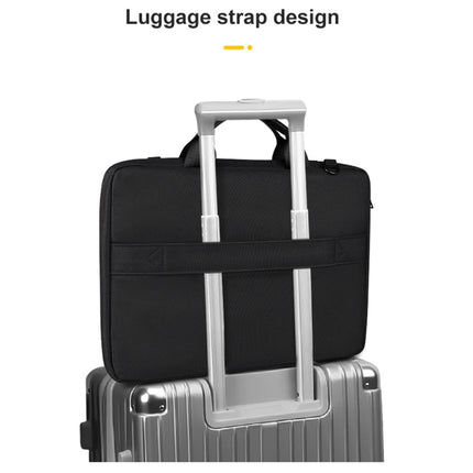 ST11 Polyester Thickened Laptop Bag with Detachable Shoulder Strap, 13.3 inch (with Strap), 14.1-15.4 inch (with Strap), 15.6 inch (with Strap)