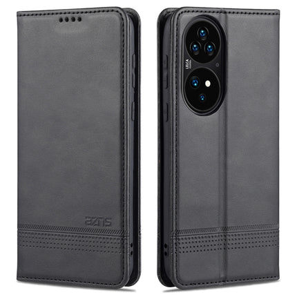 AZNS Magnetic Calf Texture Horizontal Flip Leather Case with Card Slots & Holder & Wallet, For Huawei P50, For Huawei P50 Pro, For Honor 50, For Honor 50 Pro