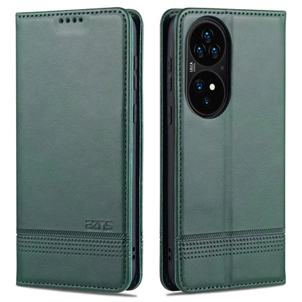 AZNS Magnetic Calf Texture Horizontal Flip Leather Case with Card Slots & Holder & Wallet, For Huawei P50, For Huawei P50 Pro, For Honor 50, For Honor 50 Pro