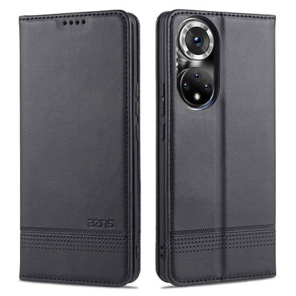 AZNS Magnetic Calf Texture Horizontal Flip Leather Case with Card Slots & Holder & Wallet, For Huawei P50, For Huawei P50 Pro, For Honor 50, For Honor 50 Pro
