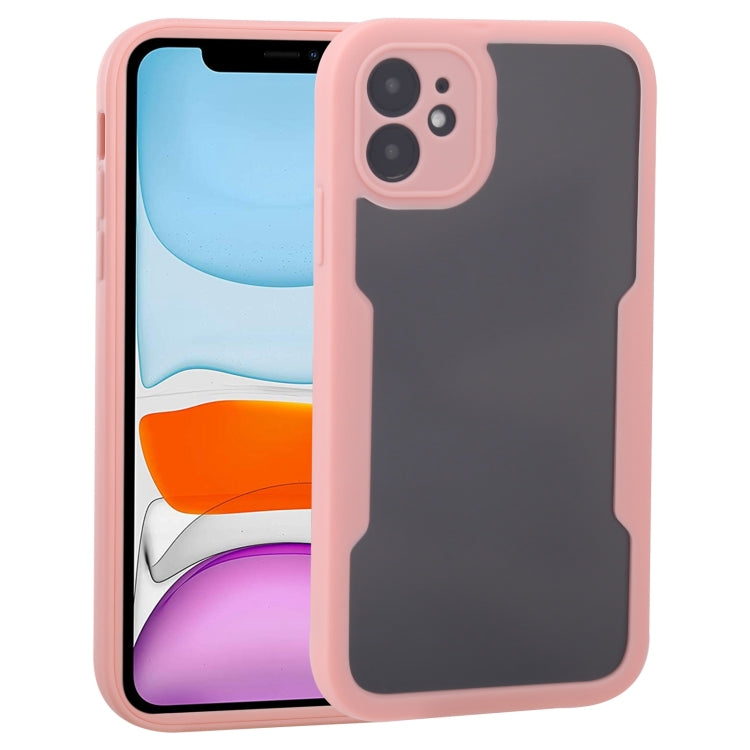 Acrylic + TPU 360 Degrees Full Coverage Shockproof Protective Case, For iPhone 11, For iPhone 11 Pro, For iPhone 11 Pro Max, For iPhone 12