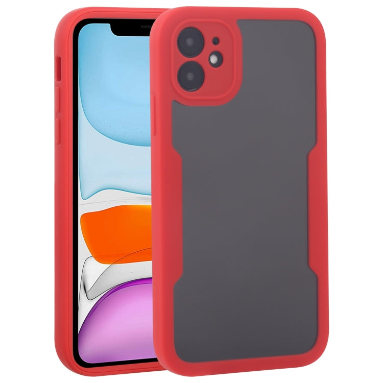 Acrylic + TPU 360 Degrees Full Coverage Shockproof Protective Case, For iPhone 11, For iPhone 11 Pro, For iPhone 11 Pro Max, For iPhone 12