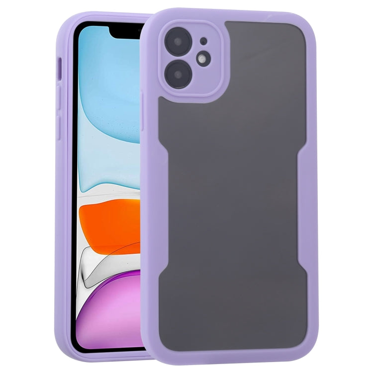 Acrylic + TPU 360 Degrees Full Coverage Shockproof Protective Case, For iPhone 11, For iPhone 11 Pro, For iPhone 11 Pro Max, For iPhone 12