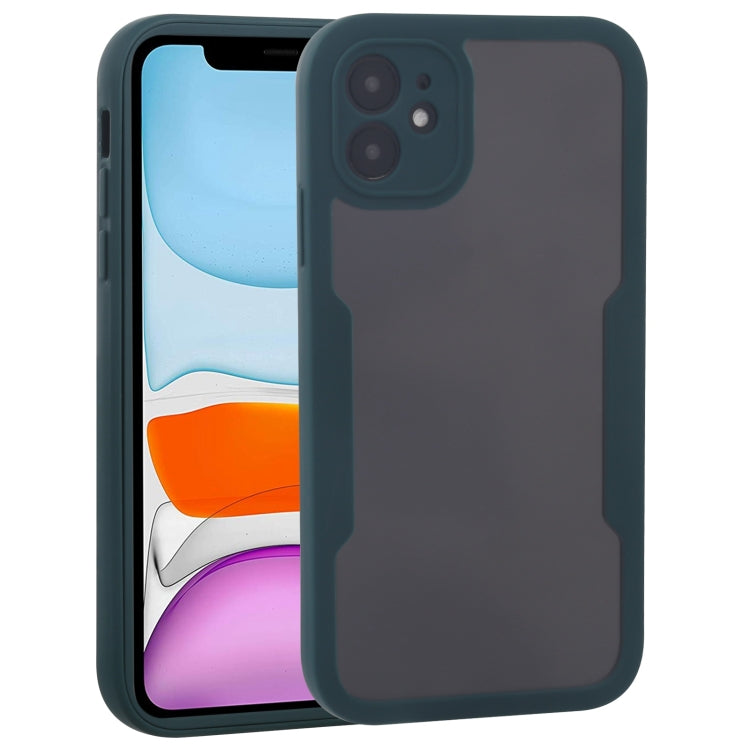 Acrylic + TPU 360 Degrees Full Coverage Shockproof Protective Case, For iPhone 11, For iPhone 11 Pro, For iPhone 11 Pro Max, For iPhone 12