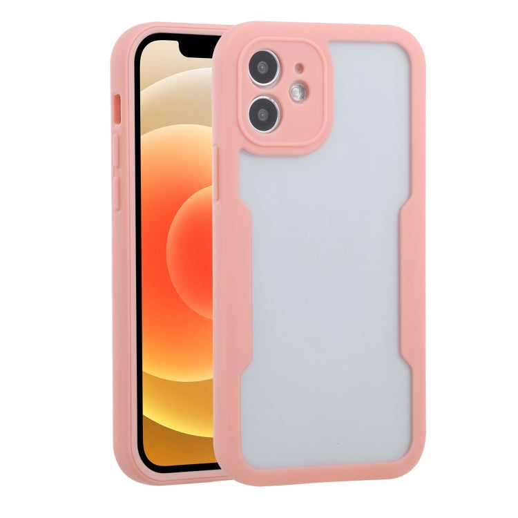 Acrylic + TPU 360 Degrees Full Coverage Shockproof Protective Case, For iPhone 11, For iPhone 11 Pro, For iPhone 11 Pro Max, For iPhone 12