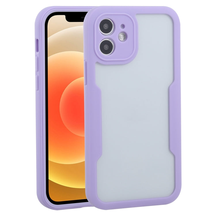 Acrylic + TPU 360 Degrees Full Coverage Shockproof Protective Case, For iPhone 11, For iPhone 11 Pro, For iPhone 11 Pro Max, For iPhone 12