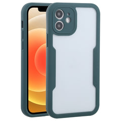 Acrylic + TPU 360 Degrees Full Coverage Shockproof Protective Case, For iPhone 11, For iPhone 11 Pro, For iPhone 11 Pro Max, For iPhone 12 mini, For iPhone 12