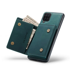 DG.MING M1 Series 3-Fold Multi Card Wallet  Back Cover Shockproof Case with Holder Function, For Samsung Galaxy A12 5G, For Samsung Galaxy A21s, For Samsung Galaxy A22 5G, For Samsung Galaxy S21