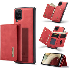 DG.MING M1 Series 3-Fold Multi Card Wallet  Back Cover Shockproof Case with Holder Function, For Samsung Galaxy A12 5G, For Samsung Galaxy A21s, For Samsung Galaxy A22 5G, For Samsung Galaxy S21