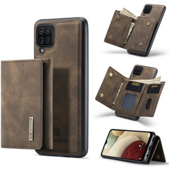 DG.MING M1 Series 3-Fold Multi Card Wallet  Back Cover Shockproof Case with Holder Function, For Samsung Galaxy A12 5G, For Samsung Galaxy A21s, For Samsung Galaxy A22 5G, For Samsung Galaxy S21