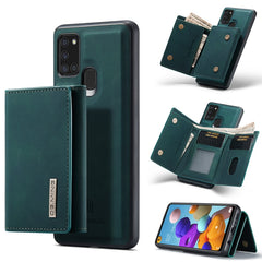 DG.MING M1 Series 3-Fold Multi Card Wallet  Back Cover Shockproof Case with Holder Function, For Samsung Galaxy A12 5G, For Samsung Galaxy A21s, For Samsung Galaxy A22 5G, For Samsung Galaxy S21