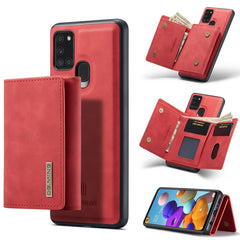 DG.MING M1 Series 3-Fold Multi Card Wallet  Back Cover Shockproof Case with Holder Function, For Samsung Galaxy A12 5G, For Samsung Galaxy A21s, For Samsung Galaxy A22 5G, For Samsung Galaxy S21