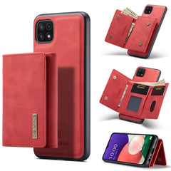 DG.MING M1 Series 3-Fold Multi Card Wallet  Back Cover Shockproof Case with Holder Function, For Samsung Galaxy A12 5G, For Samsung Galaxy A21s, For Samsung Galaxy A22 5G, For Samsung Galaxy S21