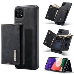 DG.MING M1 Series 3-Fold Multi Card Wallet  Back Cover Shockproof Case with Holder Function, For Samsung Galaxy A12 5G, For Samsung Galaxy A21s, For Samsung Galaxy A22 5G, For Samsung Galaxy S21