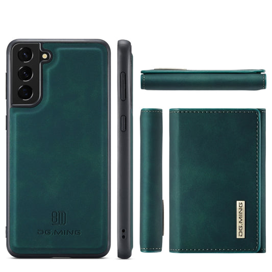 DG.MING M1 Series 3-Fold Multi Card Wallet  Back Cover Shockproof Case with Holder Function, For Samsung Galaxy S21 FE, For Samsung Galaxy S21+