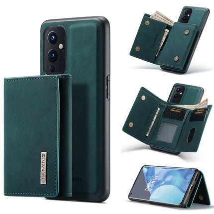 DG.MING M1 Series 3-Fold Multi Card Wallet + Magnetic Back Cover Shockproof Case with Holder Function, For OnePlus 9 Pro, For OnePlus 9 (EU/NA)