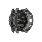 For Garmin Fenix 6 / 6 Pro / Transparent Black