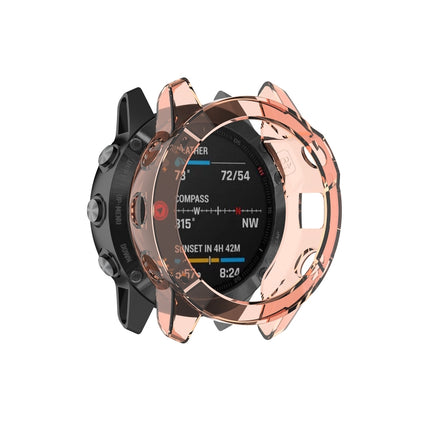 Smart Watch Half Coverage TPU Protective Case, For Garmin Fenix 6 / 6 Pro, For Garmin Fenix 6S / 6S Pro, For Garmin Fenix 6X / 6X Pro