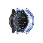 For Garmin Fenix 6 / 6 Pro / Transparent Blue