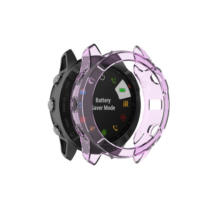 Smart Watch Half Coverage TPU Protective Case, For Garmin Fenix 6 / 6 Pro, For Garmin Fenix 6S / 6S Pro, For Garmin Fenix 6X / 6X Pro