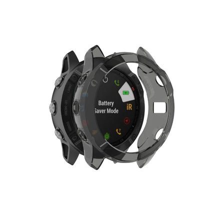 Smart Watch Half Coverage TPU Protective Case, For Garmin Fenix 6 / 6 Pro, For Garmin Fenix 6S / 6S Pro, For Garmin Fenix 6X / 6X Pro