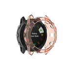 For Garmin Fenix 6X / 6X Pro / Transparent Orange