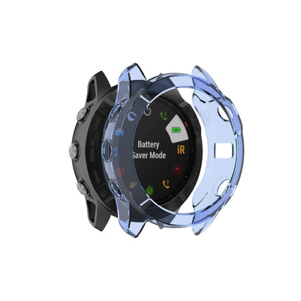 Smart Watch Half Coverage TPU Protective Case, For Garmin Fenix 6 / 6 Pro, For Garmin Fenix 6S / 6S Pro, For Garmin Fenix 6X / 6X Pro