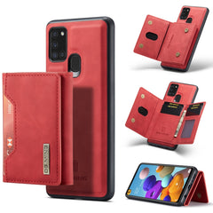 DG.MING M2 Series 3-Fold Multi Card Bag Back Cover Shockproof Case with Wallet & Holder Function, For Samsung Galaxy A12 5G, For Samsung Galaxy A21s, For Samsung Galaxy A22 5G, For Samsung Galaxy S21