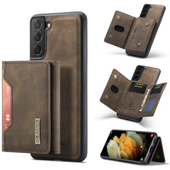 DG.MING M2 Series 3-Fold Multi Card Bag Back Cover Shockproof Case with Wallet & Holder Function, For Samsung Galaxy A12 5G, For Samsung Galaxy A21s, For Samsung Galaxy A22 5G, For Samsung Galaxy S21
