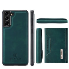 DG.MING M2 Series 3-Fold Multi Card Bag Back Cover Shockproof Case with Wallet & Holder Function, For Samsung Galaxy S21 FE, For Samsung Galaxy S21+