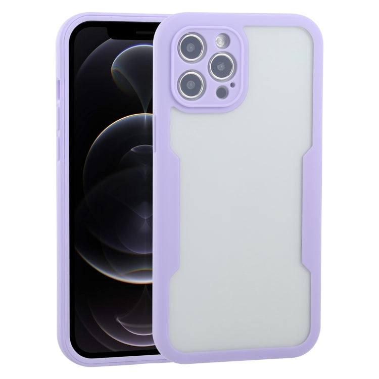 Acrylic + TPU 360 Degrees Full Coverage Shockproof Protective Case, For iPhone 12 Pro