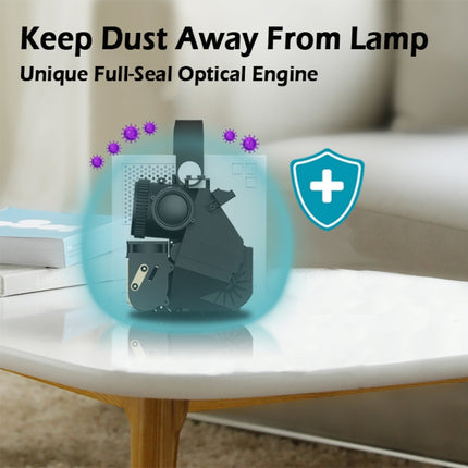 WEJOY Y2 1920x1080P 100 ANSI Lumens Portable Home Theater LED HD Digital Projector, Battery Touch Control Version, Android 9.0, 2G+16G, Y2 US Plug