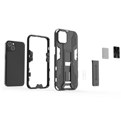 Supersonic PC + TPU Stoßfeste Schutzhülle mit Halterung, Für iPhone 13 mini, Für iPhone 13, Für iPhone 13 Pro, Für iPhone 13 Pro Max