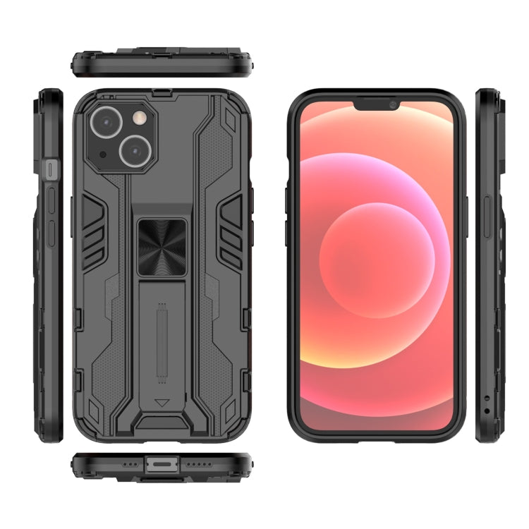 Supersonic PC + TPU Stoßfeste Schutzhülle mit Halterung, Für iPhone 13 mini, Für iPhone 13, Für iPhone 13 Pro, Für iPhone 13 Pro Max