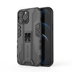 Supersonic PC + TPU Stoßfeste Schutzhülle mit Halterung, Für iPhone 13 mini, Für iPhone 13, Für iPhone 13 Pro, Für iPhone 13 Pro Max