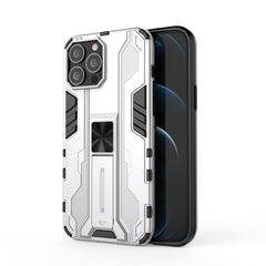 Supersonic PC + TPU Stoßfeste Schutzhülle mit Halterung, Für iPhone 13 mini, Für iPhone 13, Für iPhone 13 Pro, Für iPhone 13 Pro Max