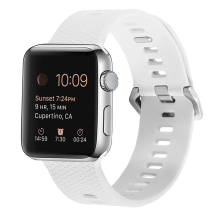 Silicone Replacement Strap Watchband For Apple Watch Series, 7 45mm / 6 & SE & 5 & 4 44mm / 3 & 2 & 1 42mm, 7 41mm / 6 & SE & 5 & 4 40mm / 3 & 2 & 1 38mm