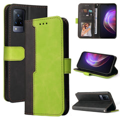 Business Stitching-Color Horizontal Flip PU Leather Case with Holder & Card Slots & Photo Frame, For Google Pixel 6 / Pixel 6 Pro, For vivo V21 4G / 5G, For vivo V21e / Y73 2021, For vivo Y51 2020 / Y31 2021, For Sony Xperia 10 III