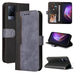 Business Stitching-Color Horizontal Flip PU Leather Case with Holder & Card Slots & Photo Frame, For Google Pixel 6 / Pixel 6 Pro, For vivo V21 4G / 5G, For vivo V21e / Y73 2021, For vivo Y51 2020 / Y31 2021, For Sony Xperia 10 III