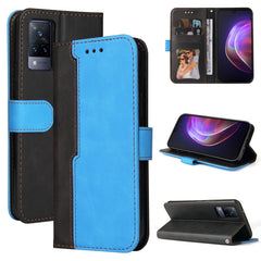 Business Stitching-Color Horizontal Flip PU Leather Case with Holder & Card Slots & Photo Frame, For Google Pixel 6 / Pixel 6 Pro, For vivo V21 4G / 5G, For vivo V21e / Y73 2021, For vivo Y51 2020 / Y31 2021, For Sony Xperia 10 III