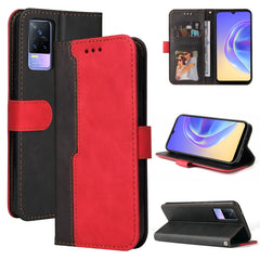 Business Stitching-Color Horizontal Flip PU Leather Case with Holder & Card Slots & Photo Frame, For Google Pixel 6 / Pixel 6 Pro, For vivo V21 4G / 5G, For vivo V21e / Y73 2021, For vivo Y51 2020 / Y31 2021, For Sony Xperia 10 III