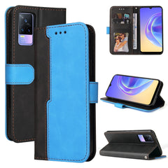 Business Stitching-Color Horizontal Flip PU Leather Case with Holder & Card Slots & Photo Frame, For Google Pixel 6 / Pixel 6 Pro, For vivo V21 4G / 5G, For vivo V21e / Y73 2021, For vivo Y51 2020 / Y31 2021, For Sony Xperia 10 III