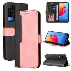 Business Stitching-Color Horizontal Flip PU Leather Case with Holder & Card Slots & Photo Frame, For Google Pixel 6 / Pixel 6 Pro, For vivo V21 4G / 5G, For vivo V21e / Y73 2021, For vivo Y51 2020 / Y31 2021, For Sony Xperia 10 III