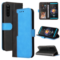 Business Stitching-Color Horizontal Flip PU Leather Case with Holder & Card Slots & Photo Frame, For Google Pixel 6 / Pixel 6 Pro, For vivo V21 4G / 5G, For vivo V21e / Y73 2021, For vivo Y51 2020 / Y31 2021, For Sony Xperia 10 III