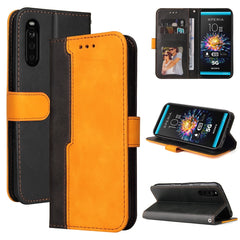 Business Stitching-Color Horizontal Flip PU Leather Case with Holder & Card Slots & Photo Frame, For Google Pixel 6 / Pixel 6 Pro, For vivo V21 4G / 5G, For vivo V21e / Y73 2021, For vivo Y51 2020 / Y31 2021, For Sony Xperia 10 III