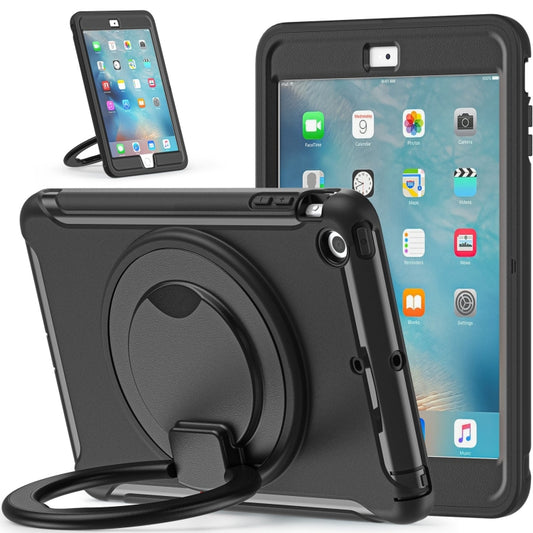 Shockproof TPU + PC Protective Case with 360 Degree Rotation Foldable Handle Grip Holder & Pen Slot, For iPad mini 3 / 2 / 1